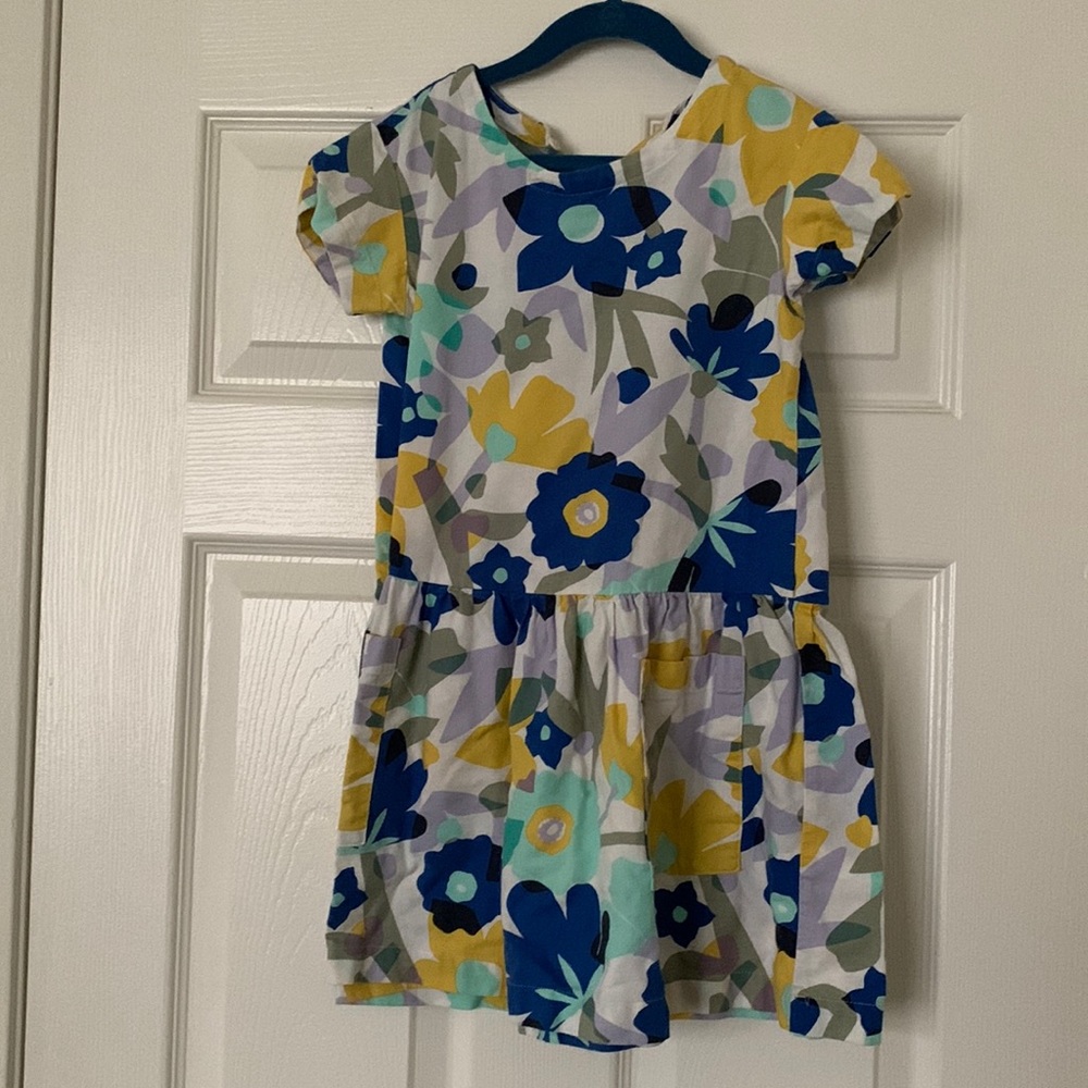 Adorable spring dress for a little girl. Tea Collection size 7.
